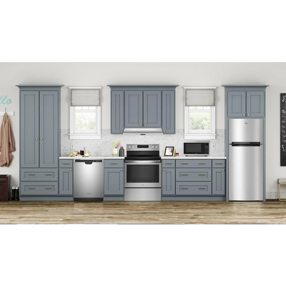 28-inch Wide Refrigerator Compatible With The EZ Connect Icemaker Kit ??? 18 Cu. Ft. - (WRT518SZFG)