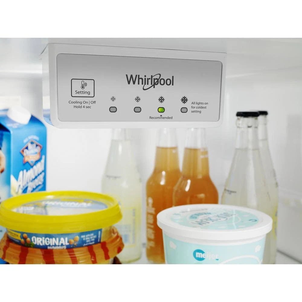 28-inch Wide Refrigerator Compatible With The EZ Connect Icemaker Kit ??? 18 Cu. Ft. - (WRT518SZFG)