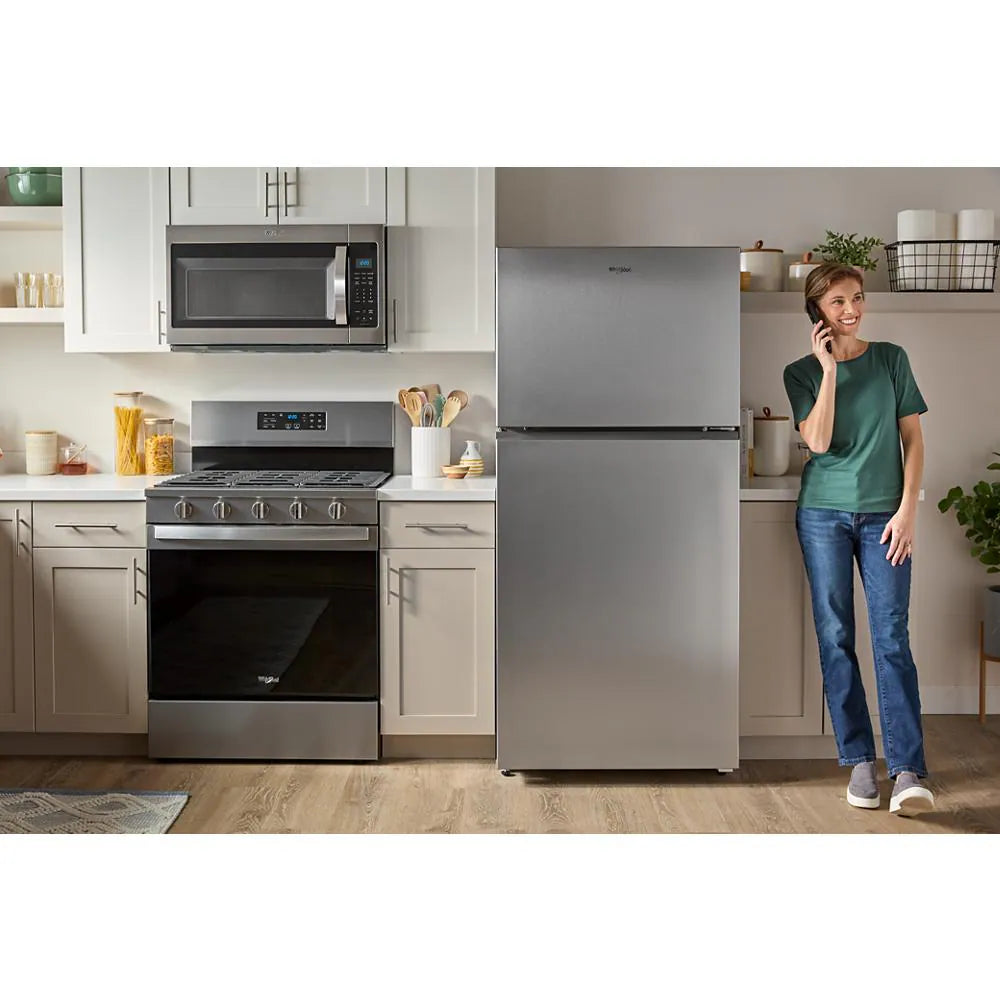 32.8-inch Wide Top Freezer Refrigerator with Total Coverage Cooling- 21.3 Cu. Ft. - (WRTX3021TW) -