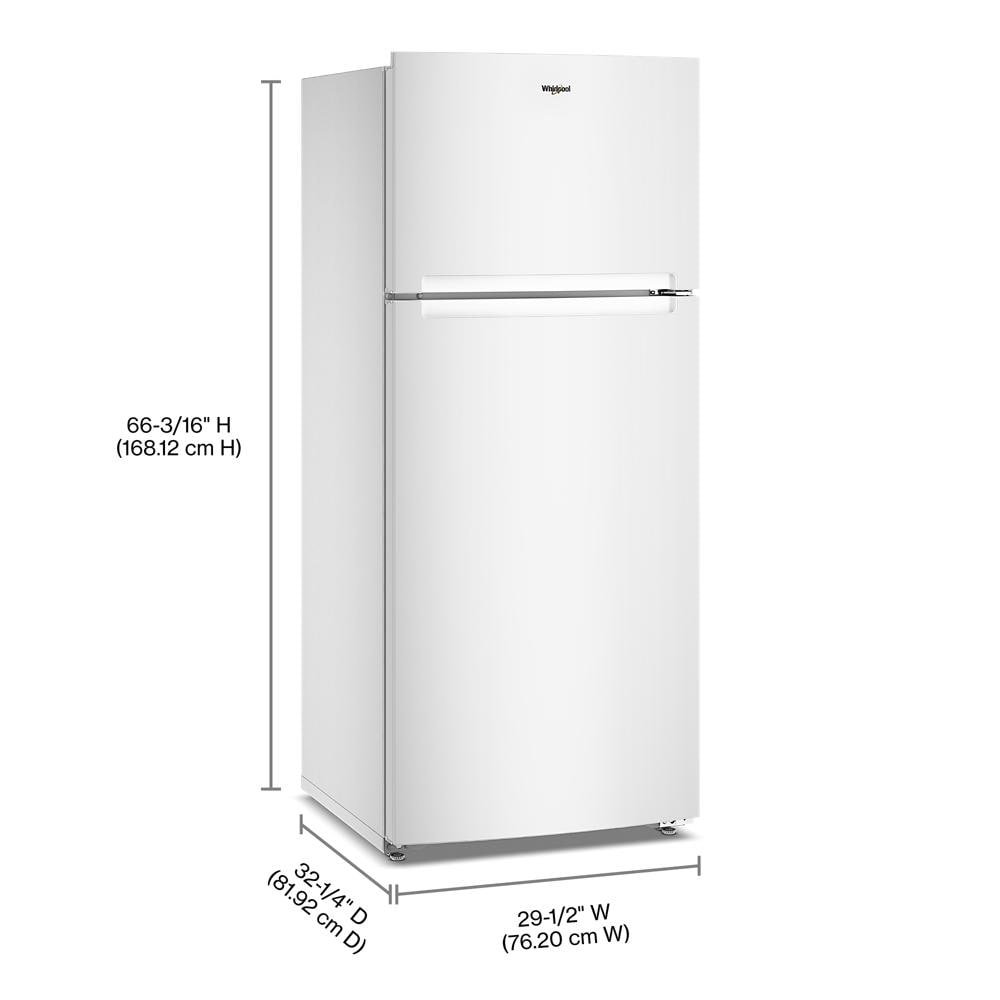 28-inch Wide Top Freezer Refrigerator with Total Coverage Cooling- 18.0 Cu. Ft. - (WRTX5118TW) -