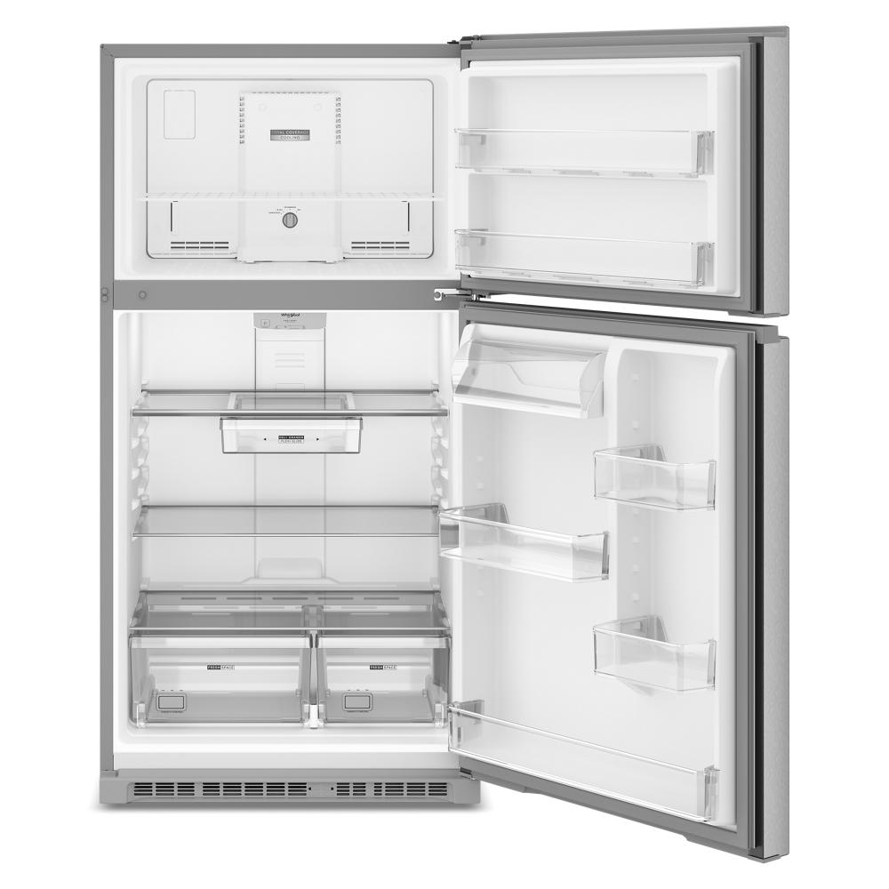 32.8-inch Wide Top Freezer Refrigerator with Total Coverage Cooling- 21.3 Cu. Ft. - (WRTX5421TZ) -