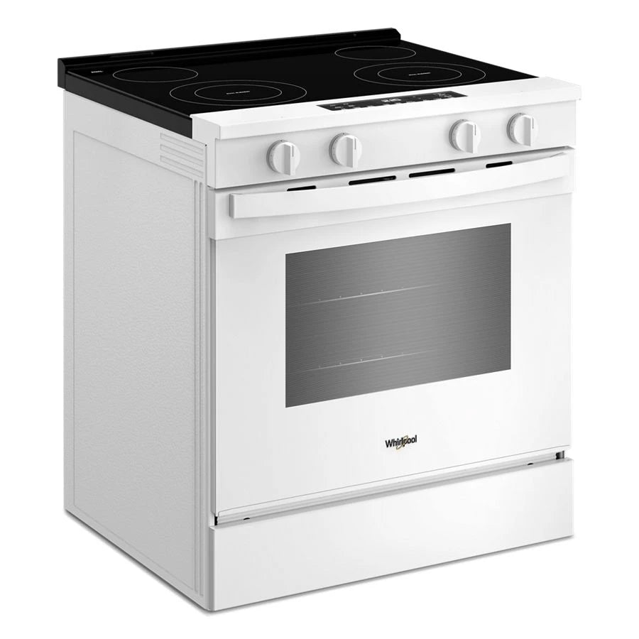 30-inch Electric Range with No Preheat and Slow Cook Modes - (WSES3130SW)