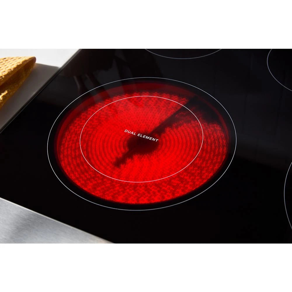 30-inch Smart Slide in Electric Range with Air Cooking Technology, No Preheat Air Fry, WipeClean™ Coating, Steam/Self Clean and High Speed Preheat - (WSES7530RZ)