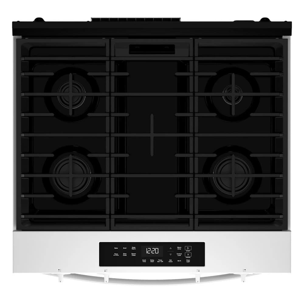 30-inch Gas Range with No Preheat and Slow Cook Modes - (WSGS3330TW) -