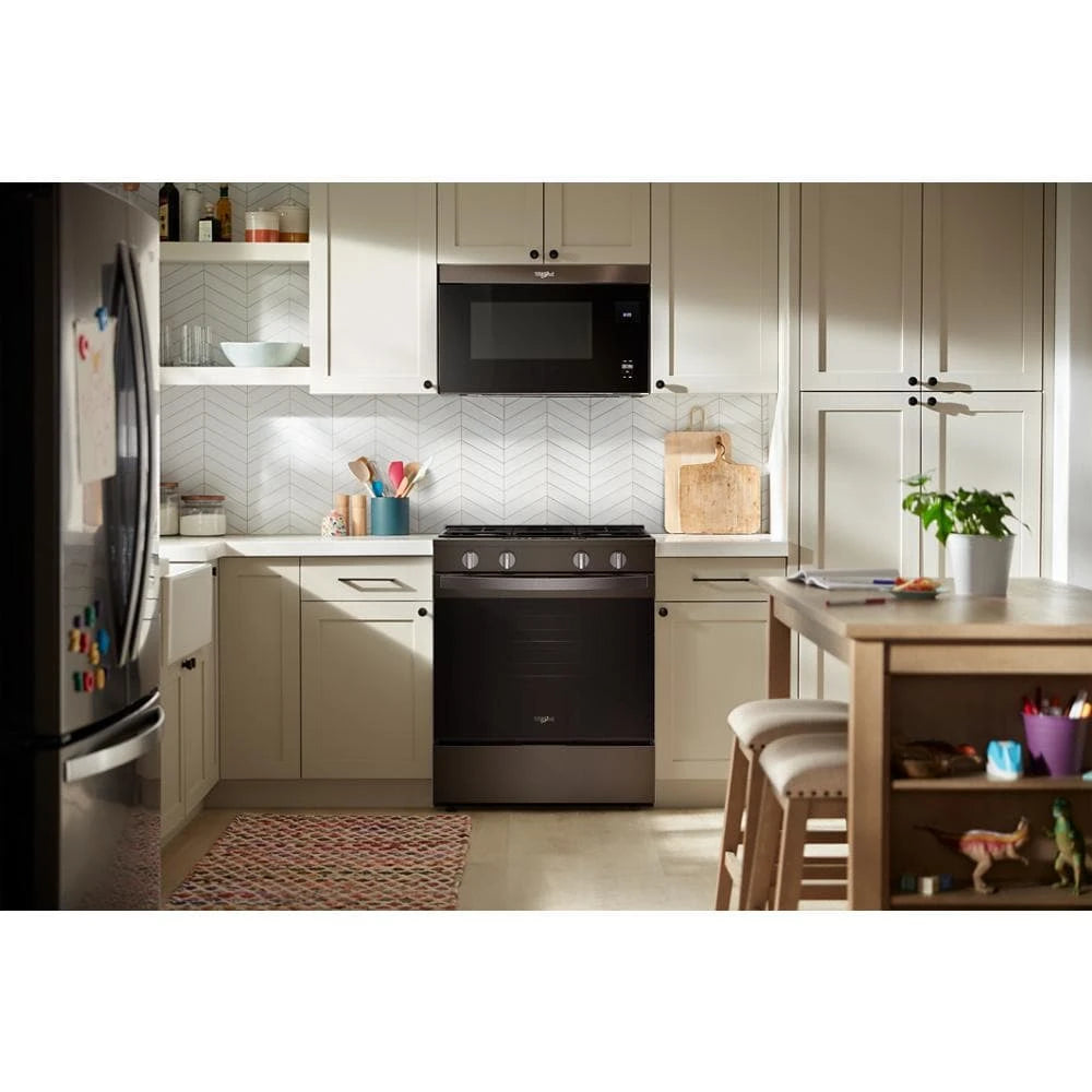 30-inch Gas Smart Range with Air Cooking Technology and Steam Clean - (WSGS4530TV) -
