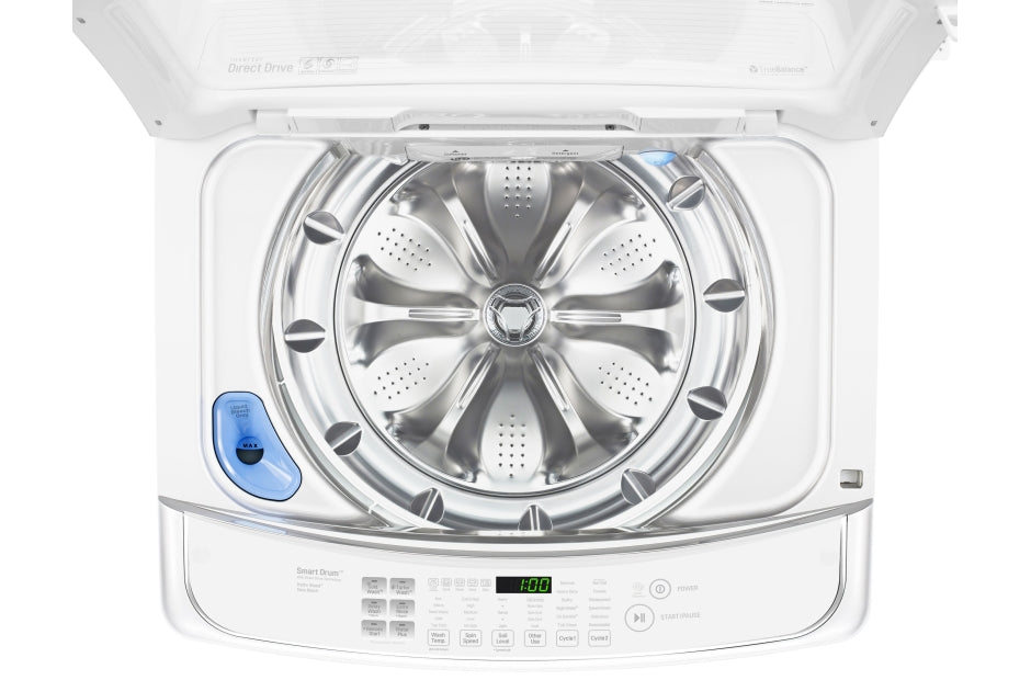 5.0 cu. ft. Large Smart wi-fi Enabled Front Control Top Load Washer with TurboWash® - (WT1901CW)