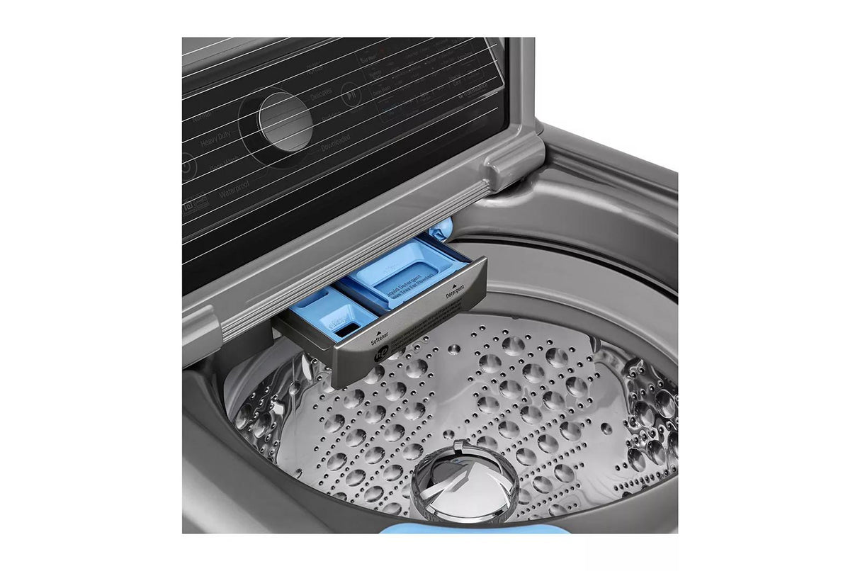 4.8 cu. ft. Mega Capacity Smart wi-fi Enabled Top Load Washer with Agitator and TurboWash3D™ Technology - (WT7305CV)