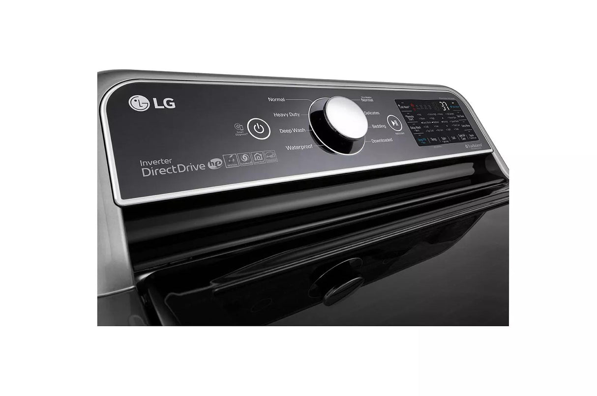 4.8 cu. ft. Mega Capacity Smart wi-fi Enabled Top Load Washer with Agitator and TurboWash3D™ Technology - (WT7305CV)