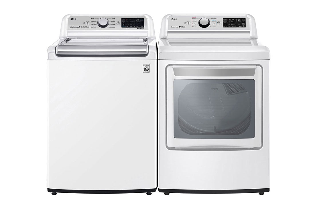 4.8 cu. ft. Mega Capacity Smart wi-fi Enabled Top Load Washer with Agitator and TurboWash3D™ Technology - (WT7305CW)