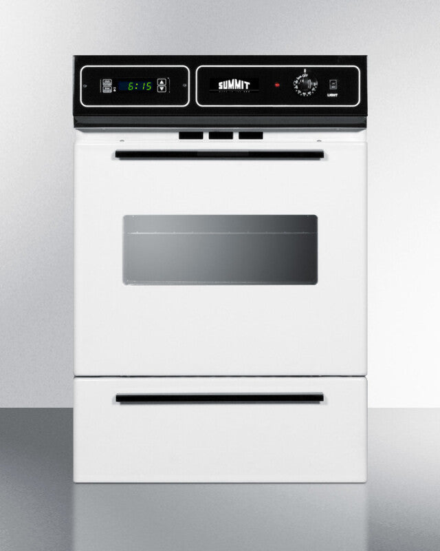 24" Wall Oven Gas Model - White - (WTM7212KW)