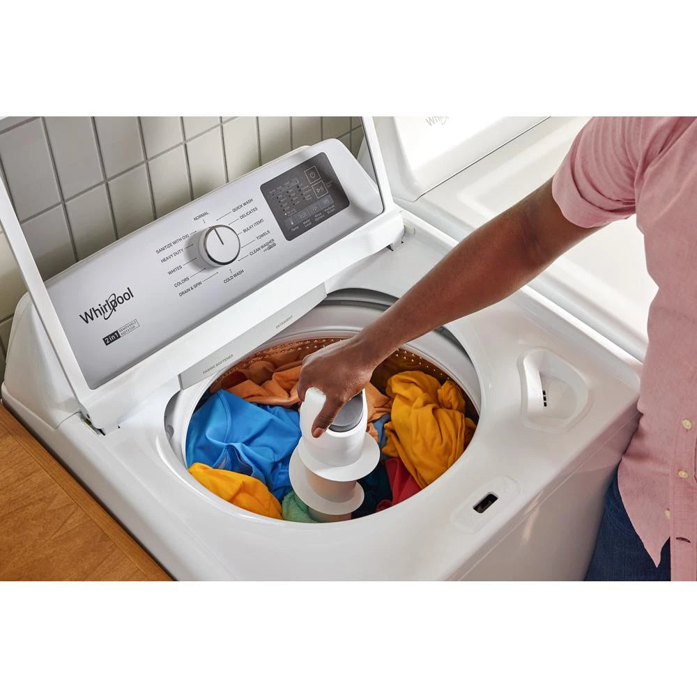 4.2 - 4.3 Cu. Ft. Top Load Washer with 2-in-1 Removable Agitator - (WTW4107SW)