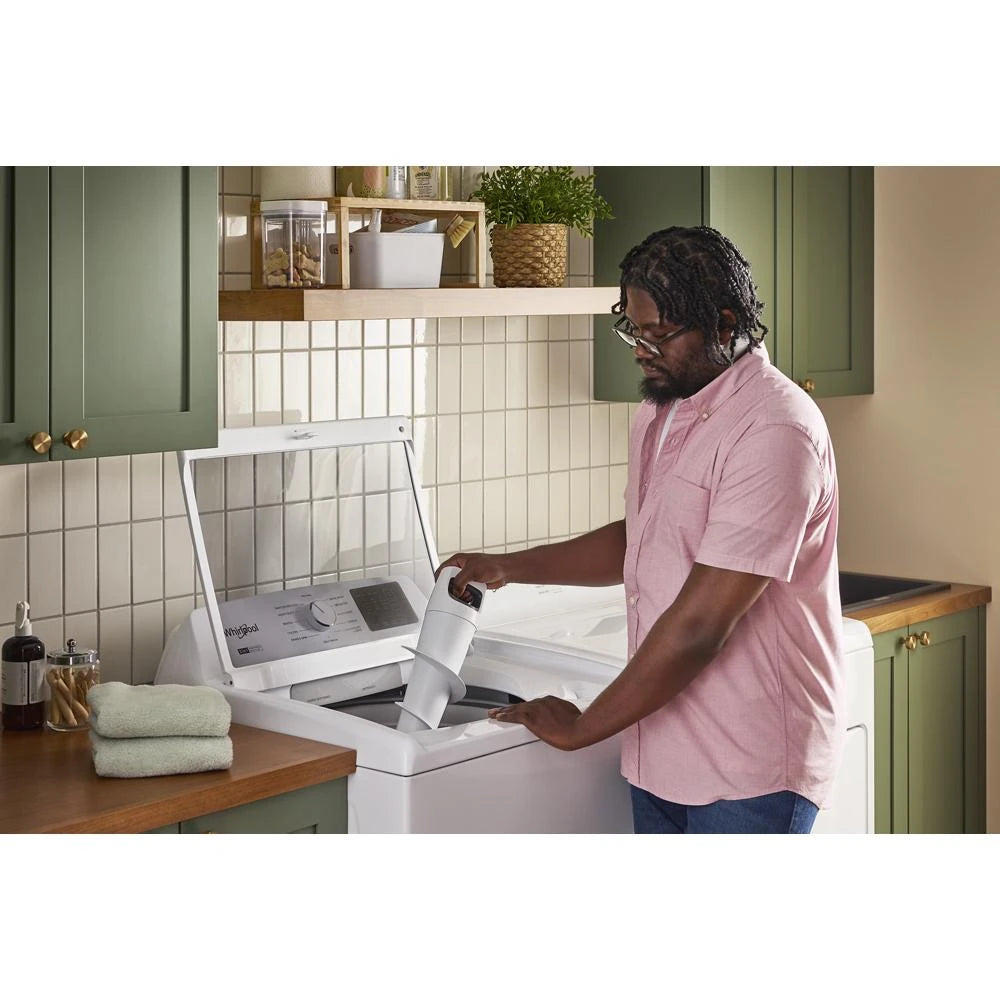 4.2 - 4.3 Cu. Ft. Top Load Washer with 2-in-1 Removable Agitator - (WTW4107SW)