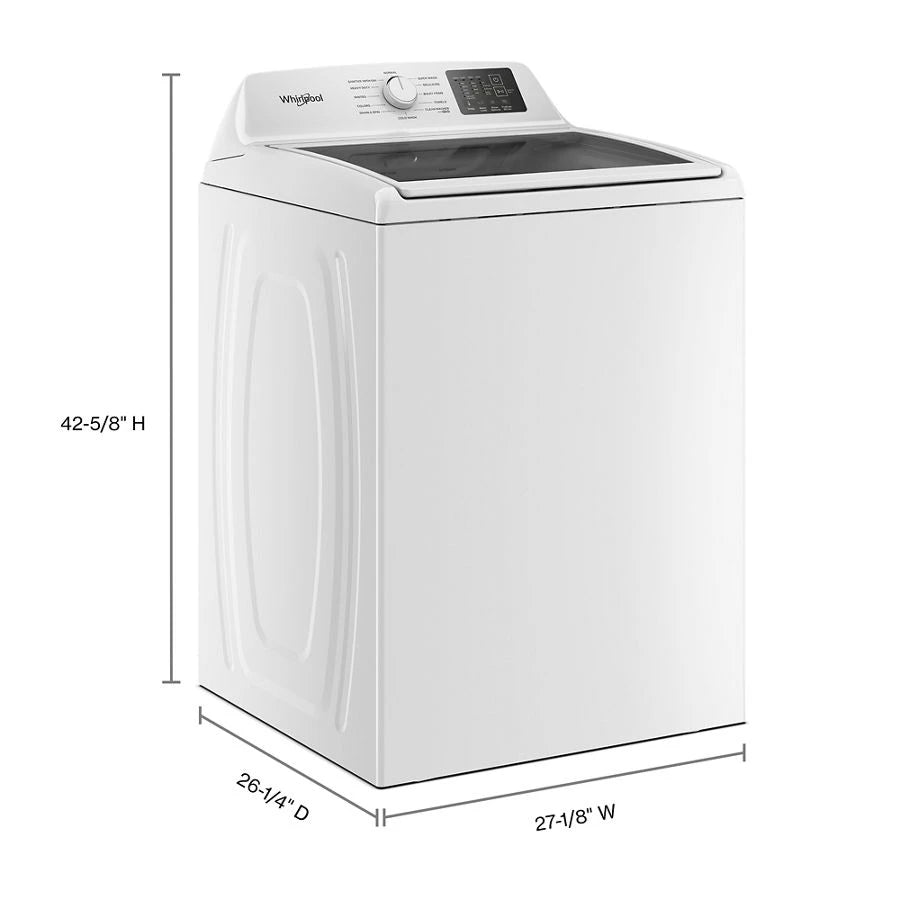 4.3 Cu. Ft. Top Load Washer - (WTW4300SW)