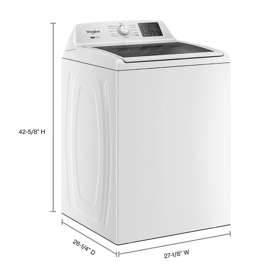 4.2 - 4.3 Cu. Ft. Top Load Washer - (WTW4307SW)