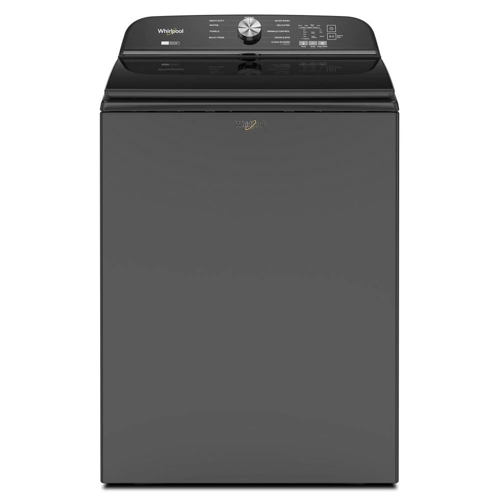 5.2???5.3 Cu. Ft. Whirlpool?? Top Load Washer with Removable Agitator - (WTW6157PB) - WHIRLPOOL