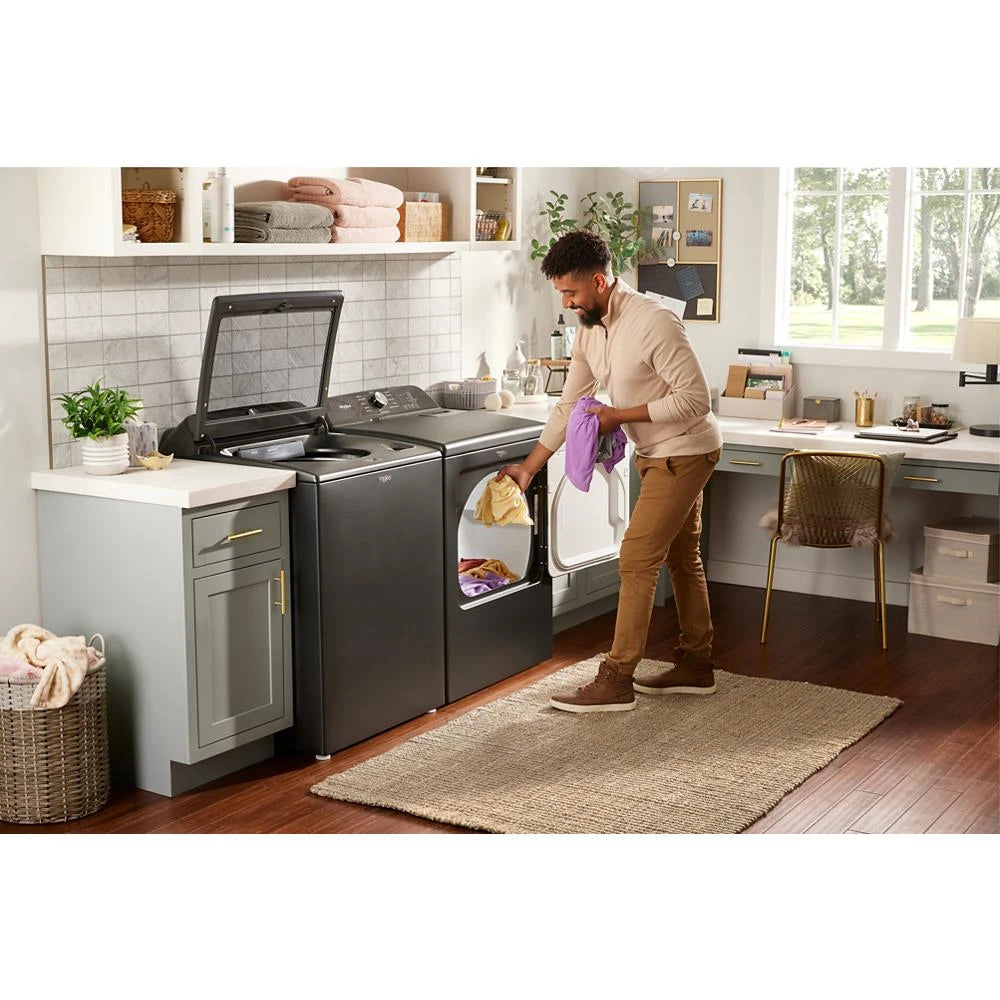 5.2???5.3 Cu. Ft. Whirlpool?? Top Load Washer with Removable Agitator - (WTW6157PB) - WHIRLPOOL