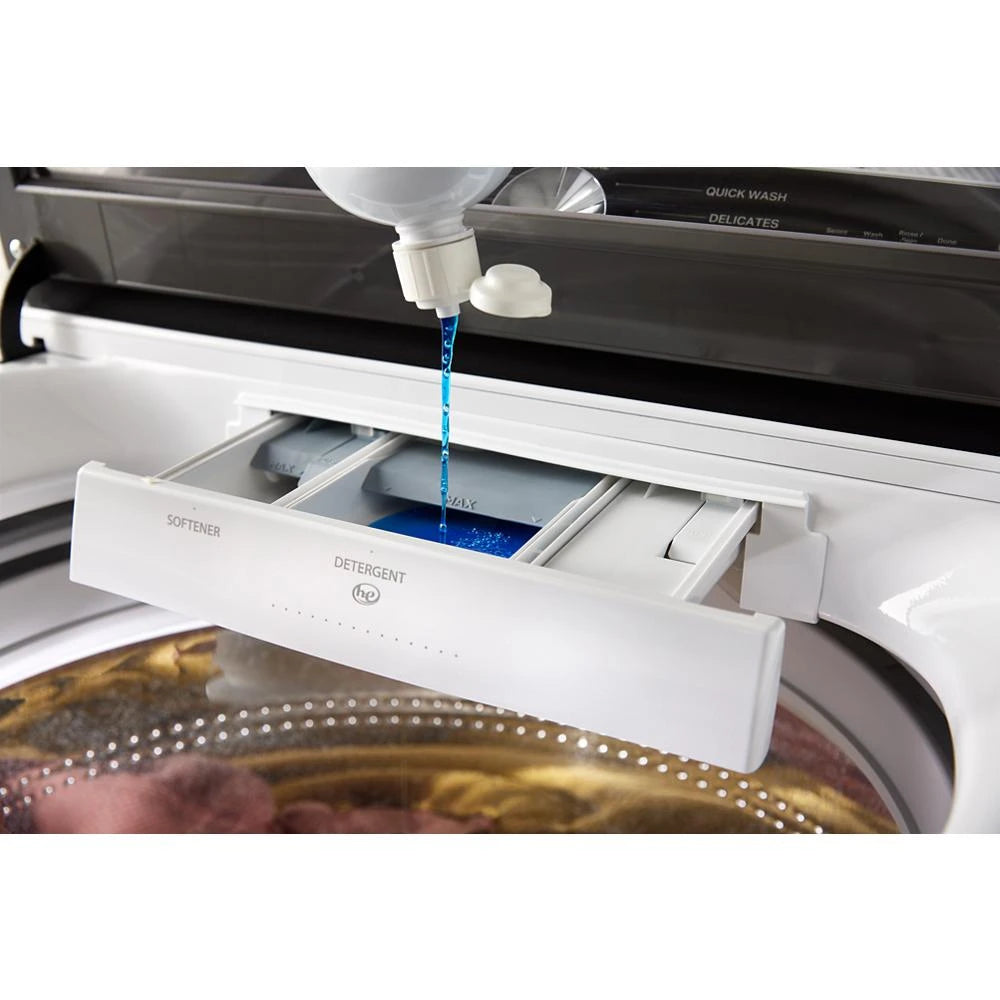 5.2???5.3 Cu. Ft. Whirlpool?? Top Load Washer with Removable Agitator - (WTW6157PB) - WHIRLPOOL