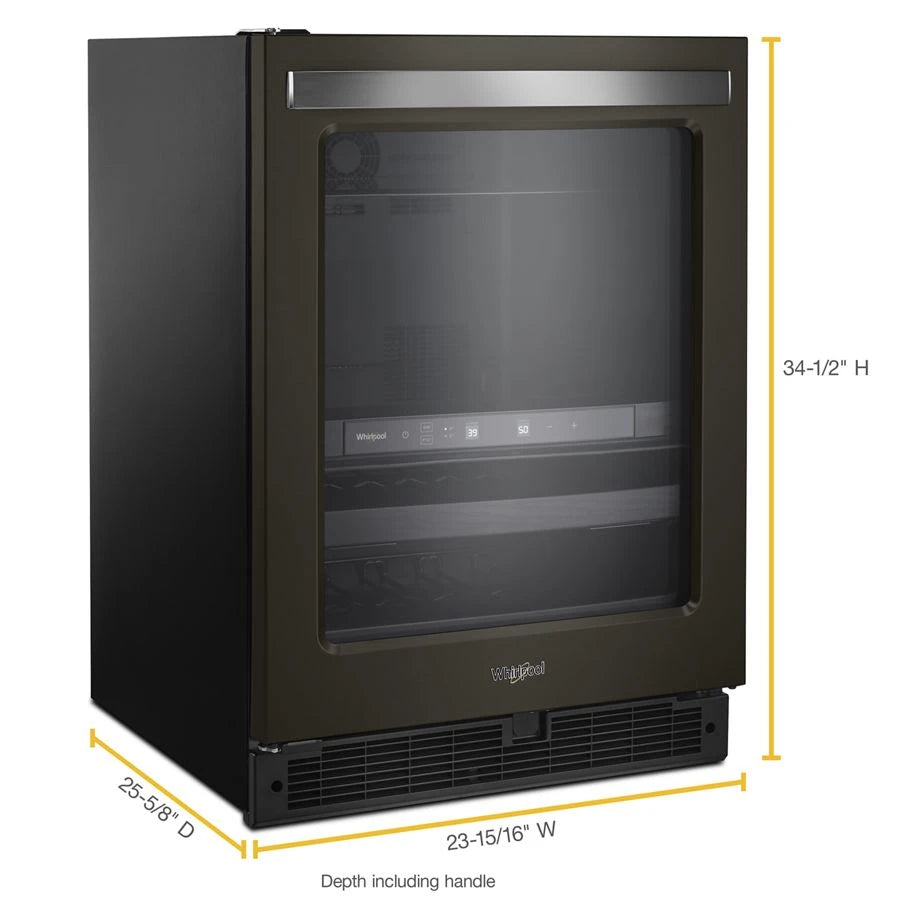 24-inch Wide Undercounter Beverage Center - 5.2 cu. ft. - (WUB50X24HV)