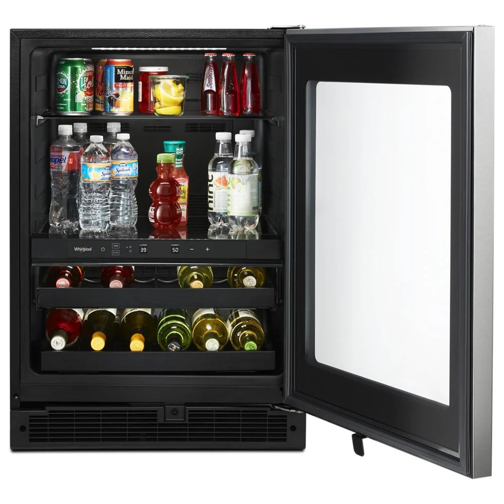 24-inch Wide Undercounter Beverage Center - 5.2 cu. ft. - (WUB50X24HZ)