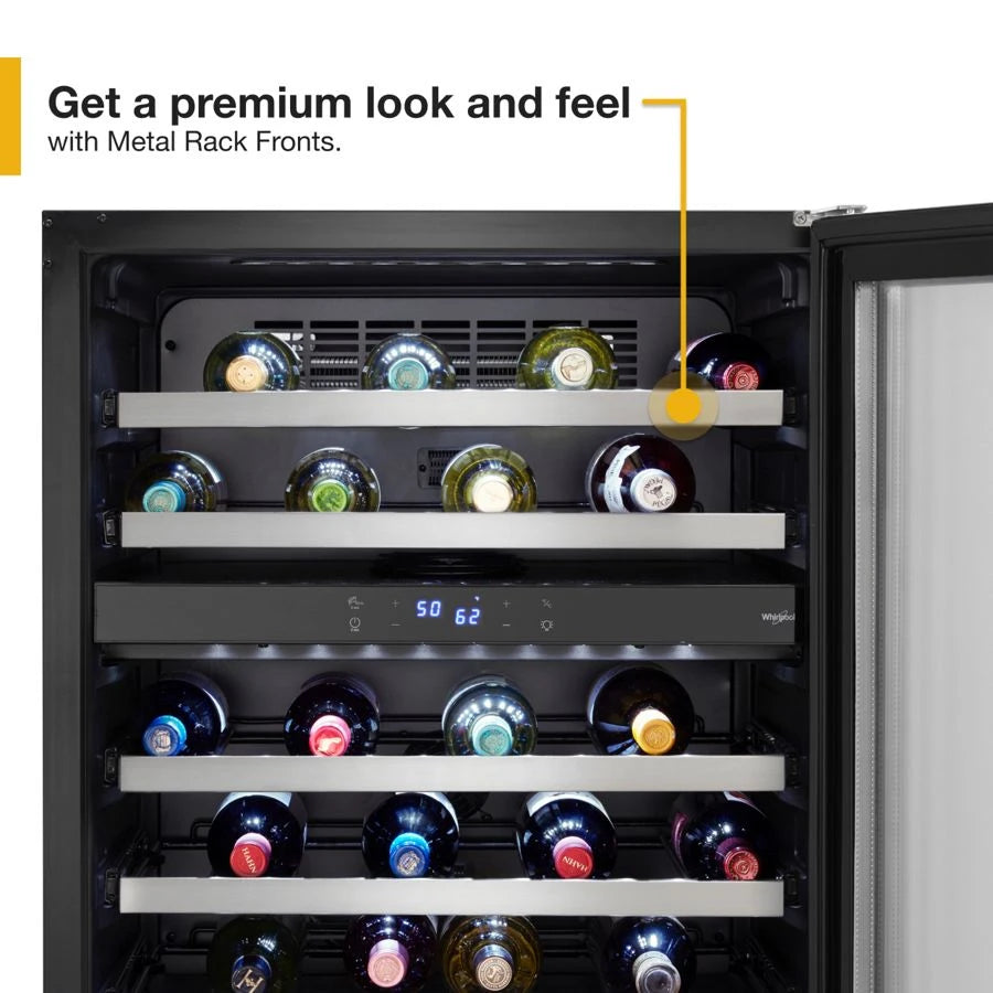 24-inch Wide Undercounter Wine Center with 46-Bottle Wine Storage - (WUW55X24HS)