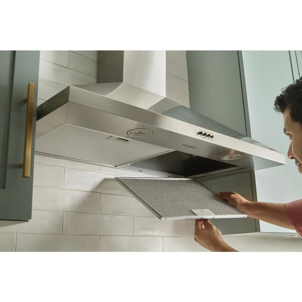 ENERGY STAR?? Certified 36" Chimney Wall Mount Range Hood - (WVW73UC6LS)