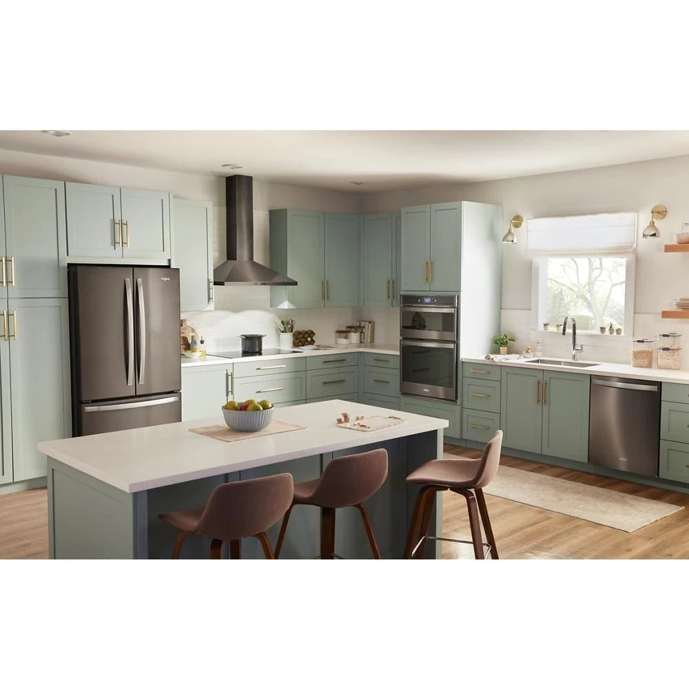 36" Chimney Wall Mount Range Hood with Dishwasher-Safe Grease Filters - (WVW93UC6LV)