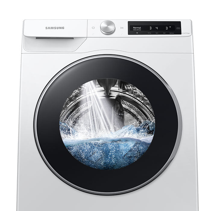 2.5 cu. ft. Compact Front Load Washer with AI Smart Dial and Super Speed Wash in White - (WW25B6900AW)