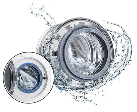 2.5 cu. ft. Compact Front Load Washer with AI Smart Dial and Super Speed Wash in White - (WW25B6900AW)