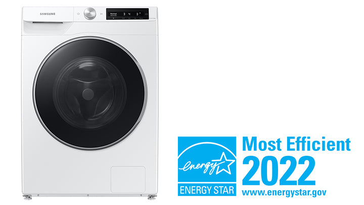2.5 cu. ft. Compact Front Load Washer with AI Smart Dial and Super Speed Wash in White - (WW25B6900AW)