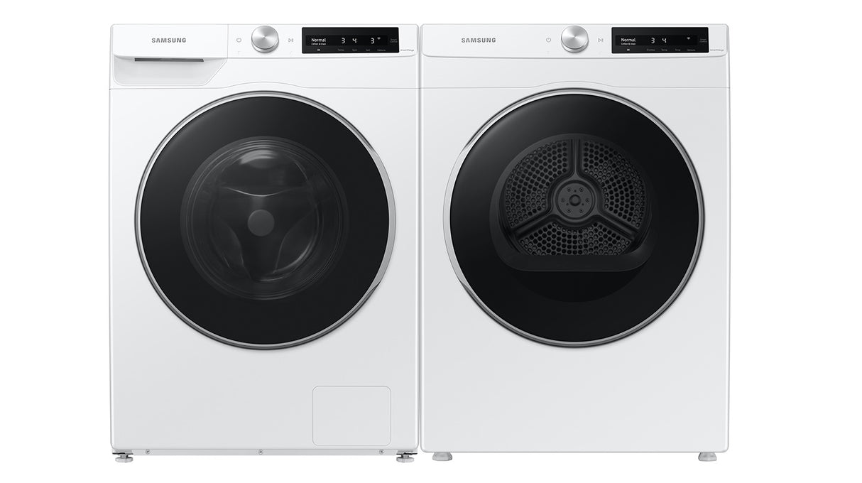 2.5 cu. ft. Compact Front Load Washer with AI Smart Dial and Super Speed Wash in White - (WW25B6900AW)