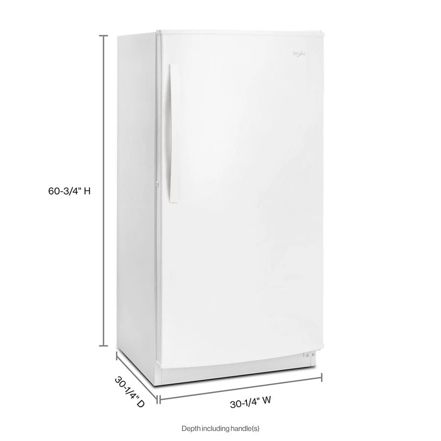 16 cu. ft. Upright Freezer with Frost-Free Defrost - (WZF57R16FW)