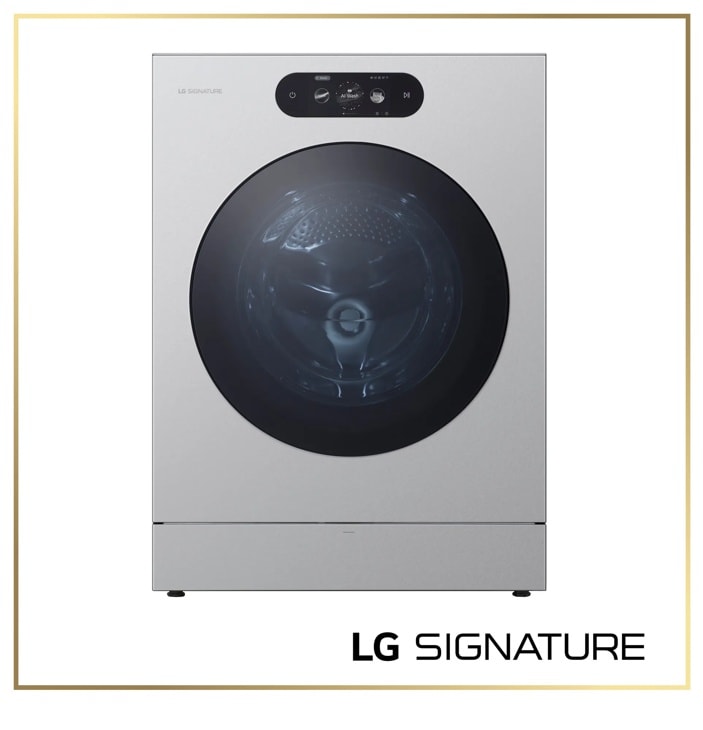 LG SIGNATURE WM9900HSA front load washer front view