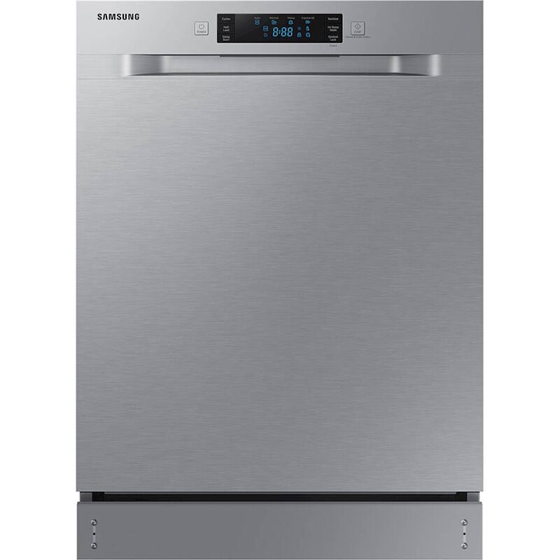 Samsung 24 in. Front Control Dishwasher with 52 dBa Sound Level & Pocket - Stainless Steel