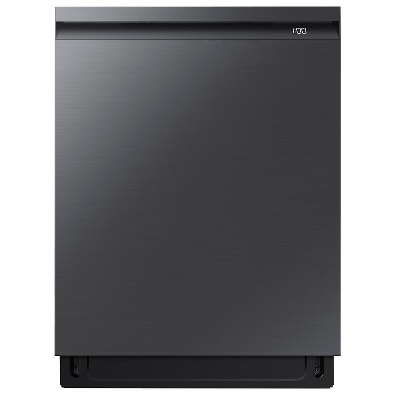 Samsung 24 in. Top Control Smart Dishwasher with 42 dBa Sound Level, 3rd-Rack, Ventilation Drying System & Pocket - Black Stainless