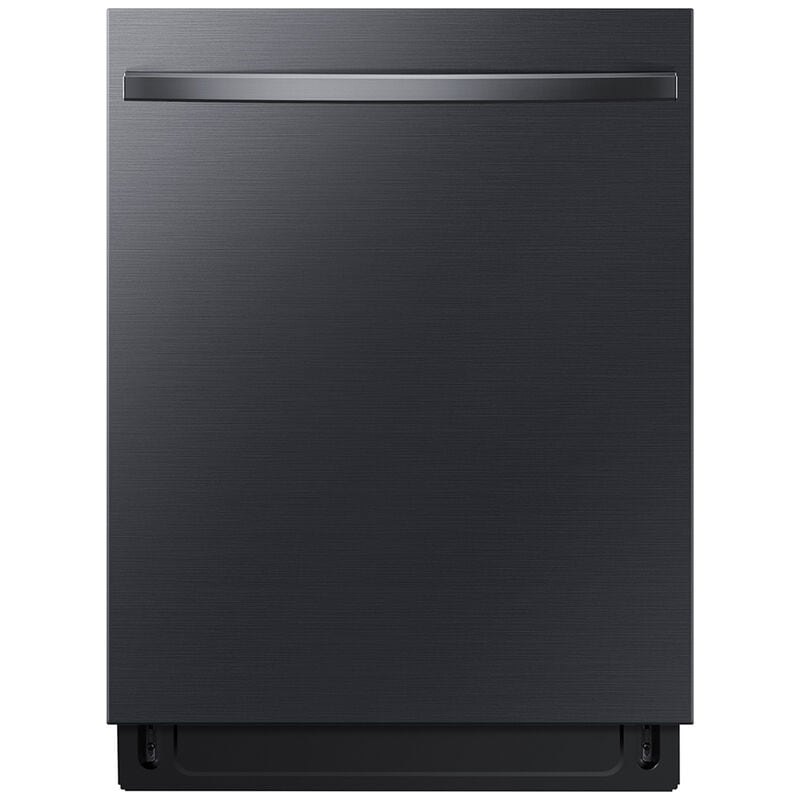 Samsung DW80CG5451MT 24 in. Top Control Smart Dishwasher with 46 dBa Sound Level & 3rd-Rack - Matte Black Steel