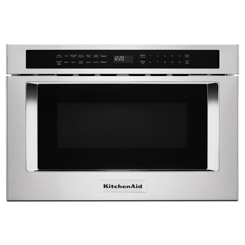 KitchenAid 24 in. 1.2 cu. ft. 950W Drawer Microwave with Sensor Cooking - Stainless Steel