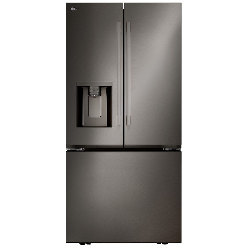 LG LF25H6330D 33 in. 24.5 cu. ft. Smart French Door Refrigerator with Ice & Water Dispenser - PrintProof Black Stainless Steel
