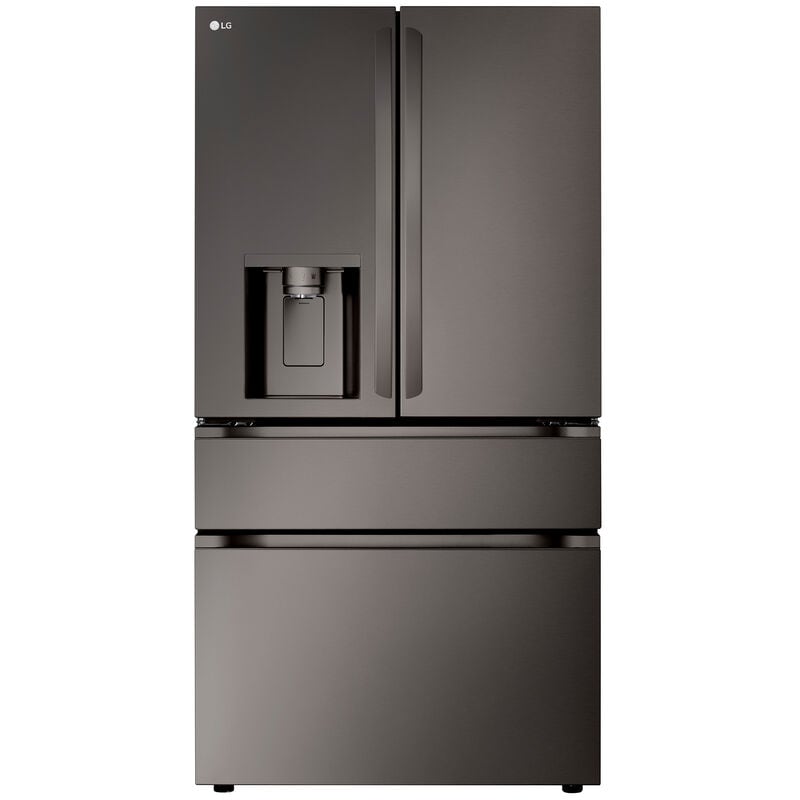 LG LF29H8330D 36 in. 28.6 cu. ft. Smart 4-Door French Door Refrigerator with Ice & Water Dispenser - PrintProof Black Stainless Steel