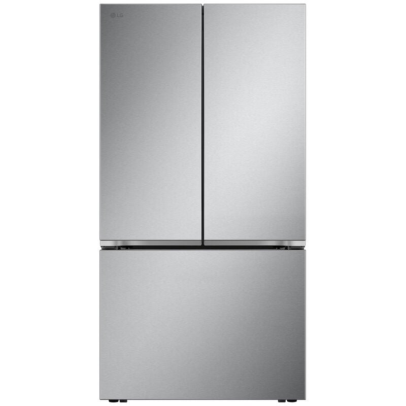 LG LRFLC2716S 36 in. 26.5 cu. ft. Smart Counter Depth French Door Refrigerator with Internal Water Dispenser - PrintProof Stainless Steel
