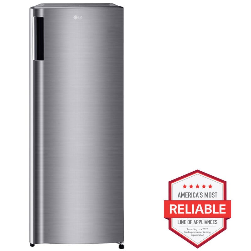 LG LRONC0605V 21 in. 5.7 cu. ft. Counter Depth Top Freezer Refrigerator - Platinum Silver