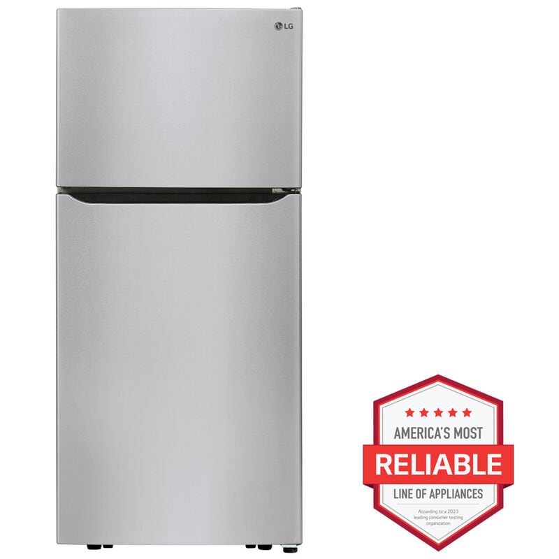 LG LTCS20020S 30 in. 20.2 cu. ft. Top Freezer Refrigerator - Stainless Steel