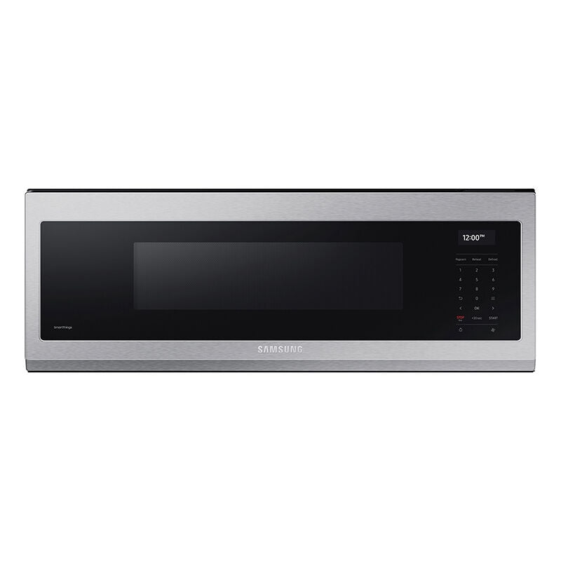Samsung ME11A7710DS 30 in. 1.1 cu. ft. 1100W Low Profile Smart Over-the-Range Microwave with 550 CFM & Sensor Cooking - Stainless Steel