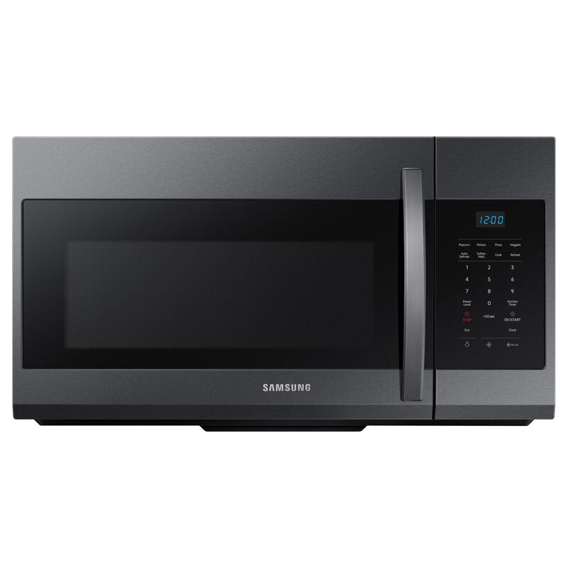 Samsung ME17R7021EG 30 in. 1.7 cu. ft. 1000W Over-the-Range Microwave with 300 CFM - Black Stainless