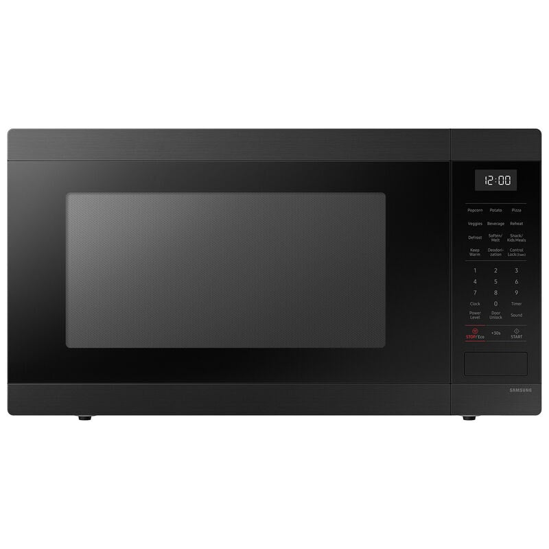 Samsung MS19DG8500MT 24 in. 1.9 cu. ft. 900W Countertop Microwave with Sensor Cooking - Matte Black Steel