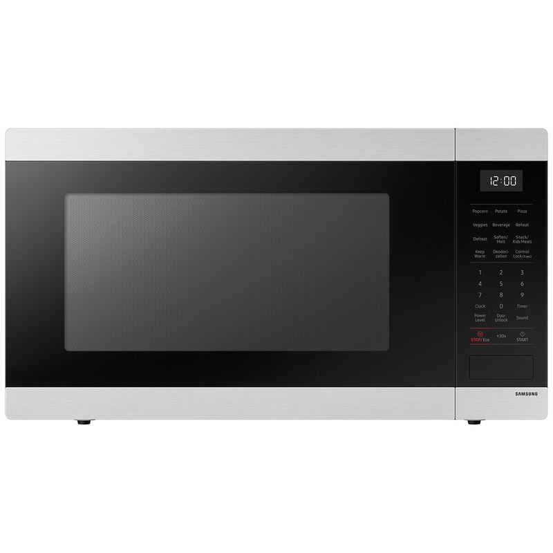 Samsung MS19DG8500SR 24 in. 1.9 cu. ft. 900W Countertop Microwave with Sensor Cooking - Stainless Steel