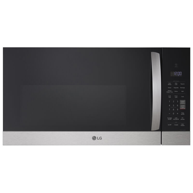 LG MVEM1721F 30 in. 1.7 cu. ft. 1000W Over-the-Range Microwave with 300 CFM - PrintProof Stainless Steel