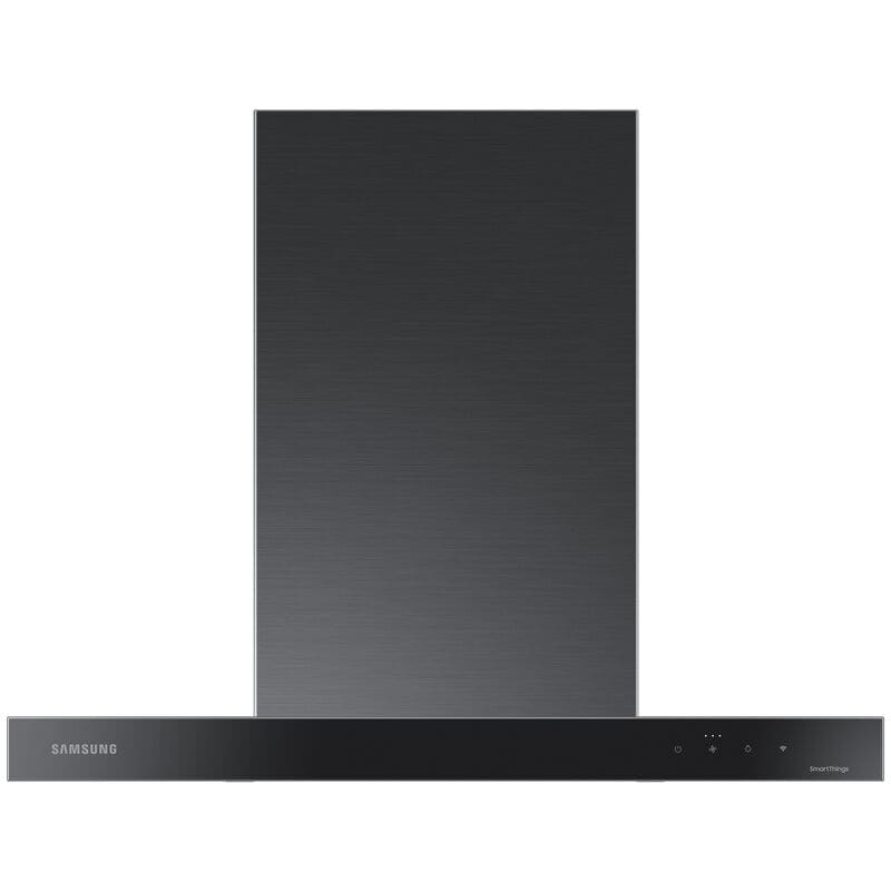 Samsung NK30CB600W33 30 in. Smart Convertible Chimney Style Range Hood with 630 CFM, 4 Fan Speeds & 1 LED Light - Deep Charcoal
