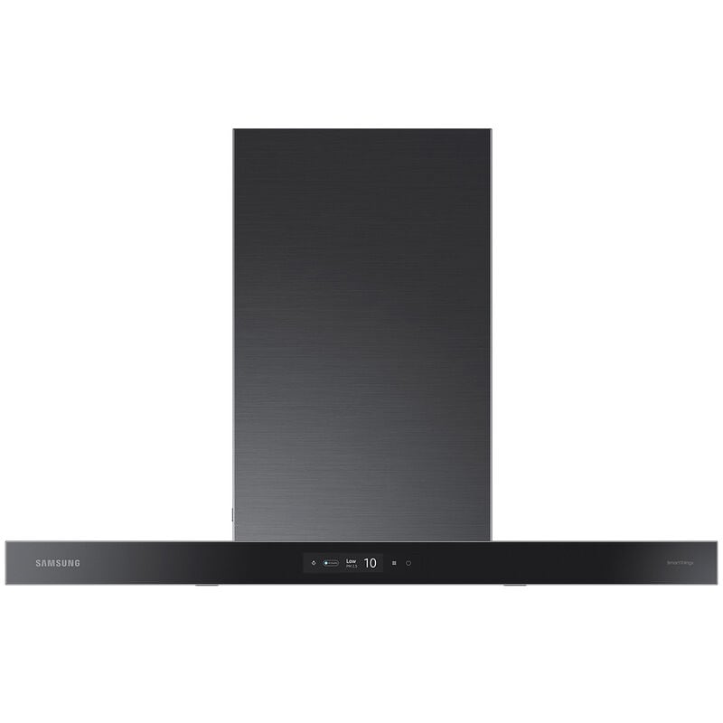 Samsung NK36CB700W33 36 in. Smart Convertible Chimney Style Range Hood with 630 CFM, 4 Fan Speeds & 1 LED Light - Deep Charcoal