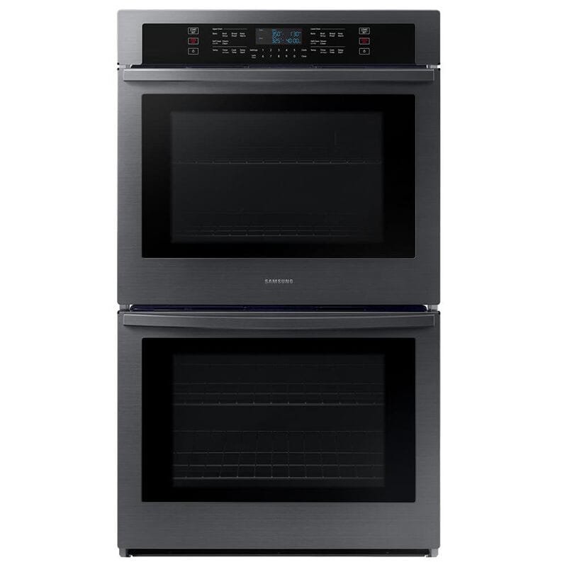 Samsung NV51T5511DG 30 in. 10.2 cu. ft. Smart Top Control Electric Double Wall Oven - Fingerprint Resistant Black Stainless Steel