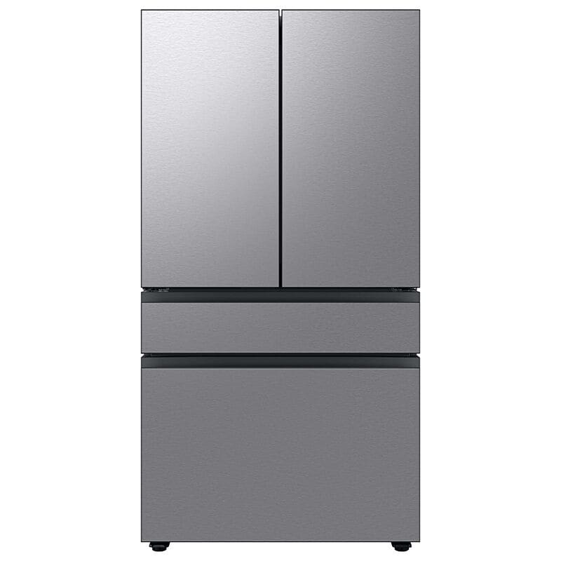 Samsung RF23BB8600QL Bespoke 36 in. 22.8 cu. ft. Smart Counter Depth 4-Door French Door Refrigerator with Internal Water Dispenser - Stainless Steel